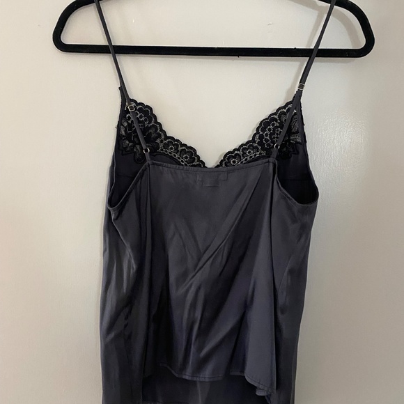 Fleur Du Mal Silk & Lace Cami Top - Picture 2 of 3